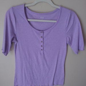 Lilac purple shirt